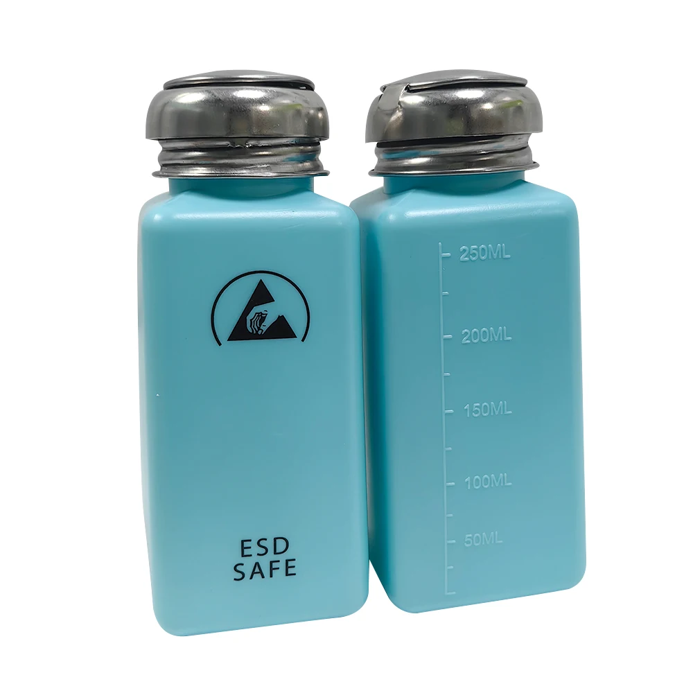 ALLESD 8oz ESD Пластиковый Дозатор растворителя антистатический дозатор бутылка алкоголя