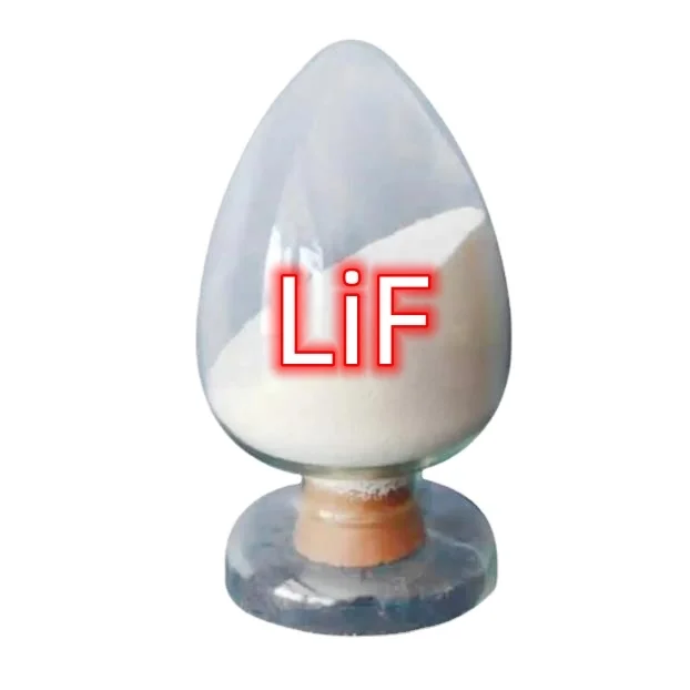 Неорганические химикаты LiF белый Кристальный порошок фторид лития
