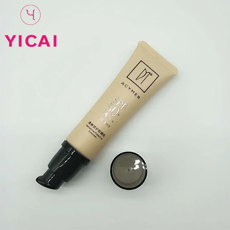 Wholesale Customized 30ml 40ml 50ml Airless Pump Dispenser Soft Tube