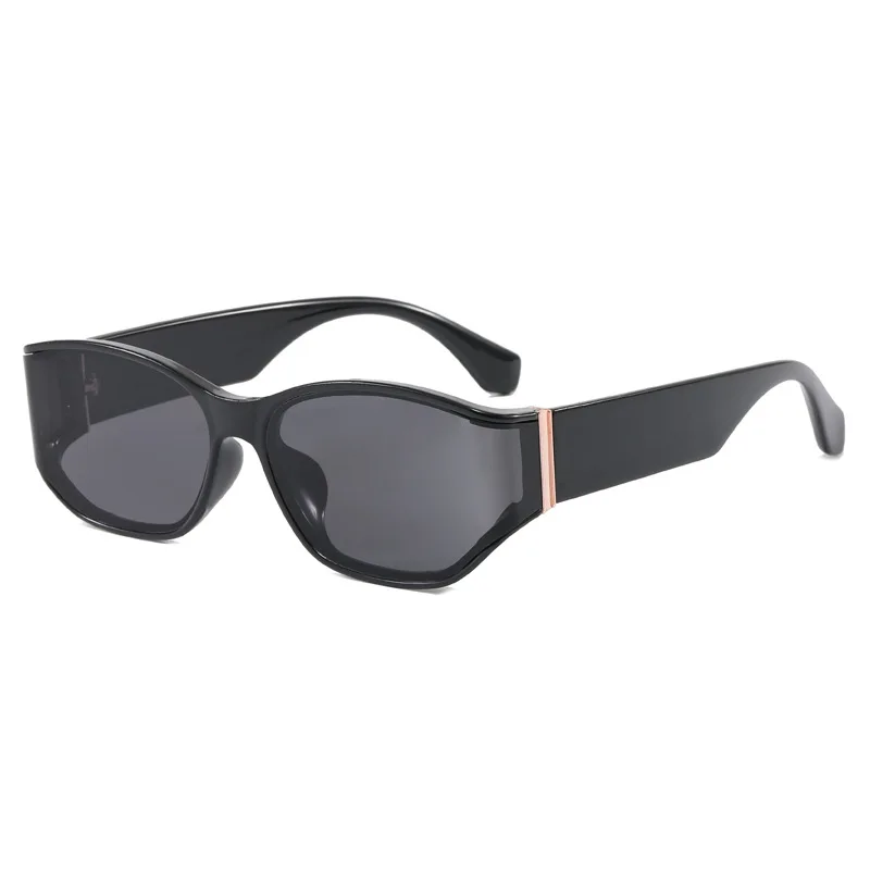 New Unisex Trending Fashion Glasses 2024 Stylish High Quality Sunglasses with Curved Sides