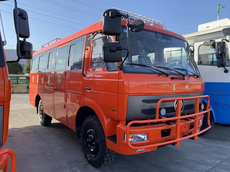 Туризм 4x4 внедорожные 19 кожаных сидений 6700x2320x2800 мм передний дизельный двигатель euro 3 ручной A/C ABS MP3 автобусы