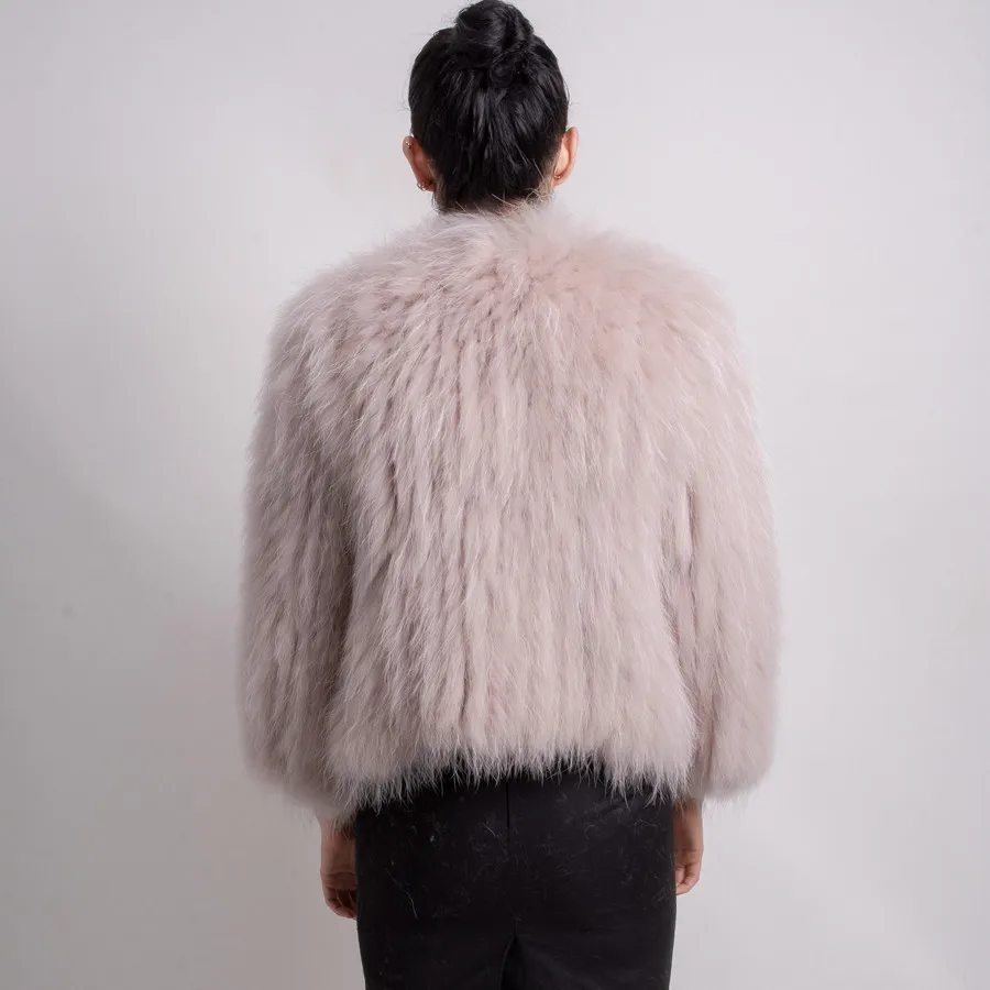 QIUCHEN 2021 new short coat genuine real silver fox fur vest full pelt women QC1804