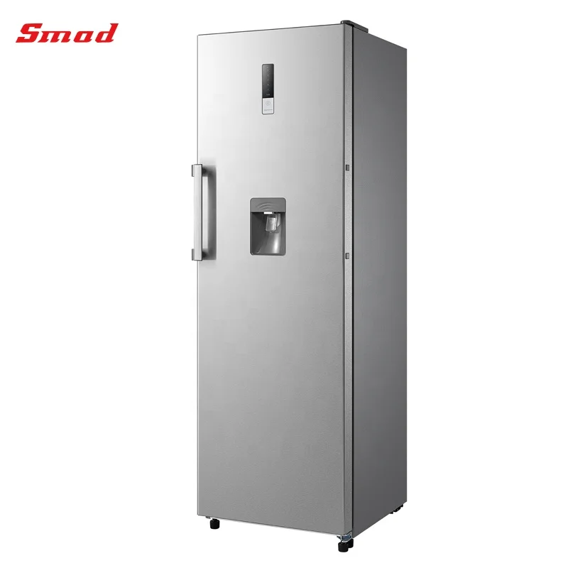 260L no frost vertical upright single door freezer with twist ice maker