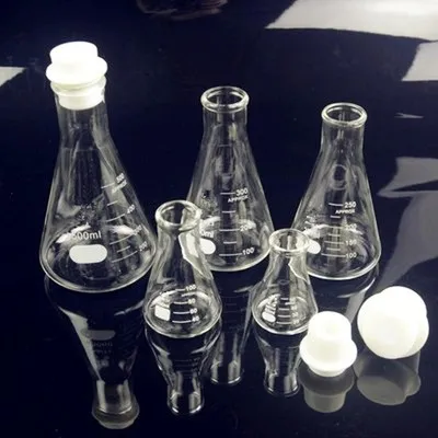 50ml Thickened cone triangle flask high temperature resistance chemical laboratory equipment