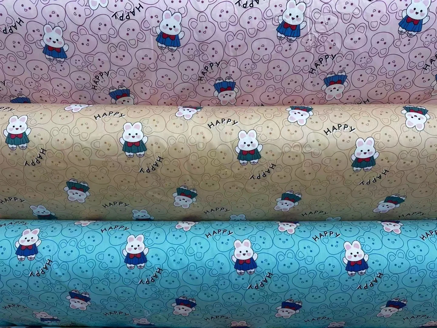 Printed cotton prints twill bedding sets fabric cartoon printed woven fabric for kids bedding sets sleepwear clothes