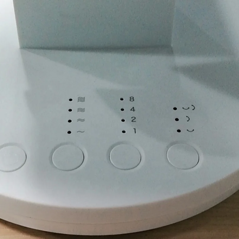 
LED Pedestal Electric Stand Designer Fans 12 Volt Domestic Cooler Personal Fan 