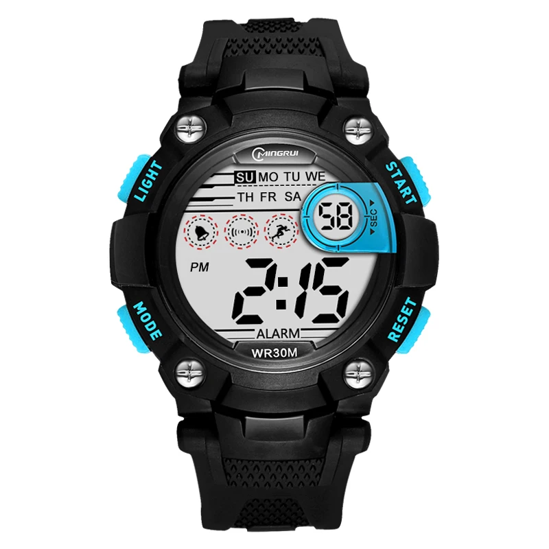  Mingrui 8560 оптовая продажа Лучшие классические модные спортивные цифровые часы Chrono для мальчиков и девочек