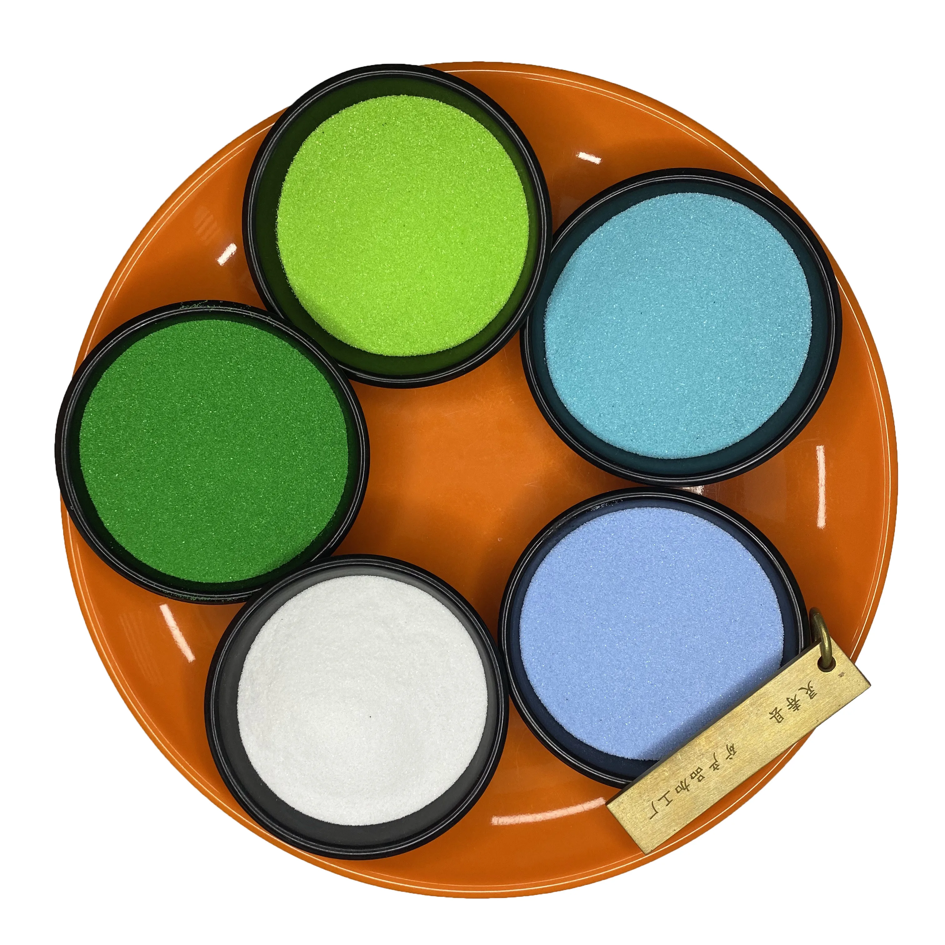 Цветной песок для аквариума, окрашенный песок и натуральный песок