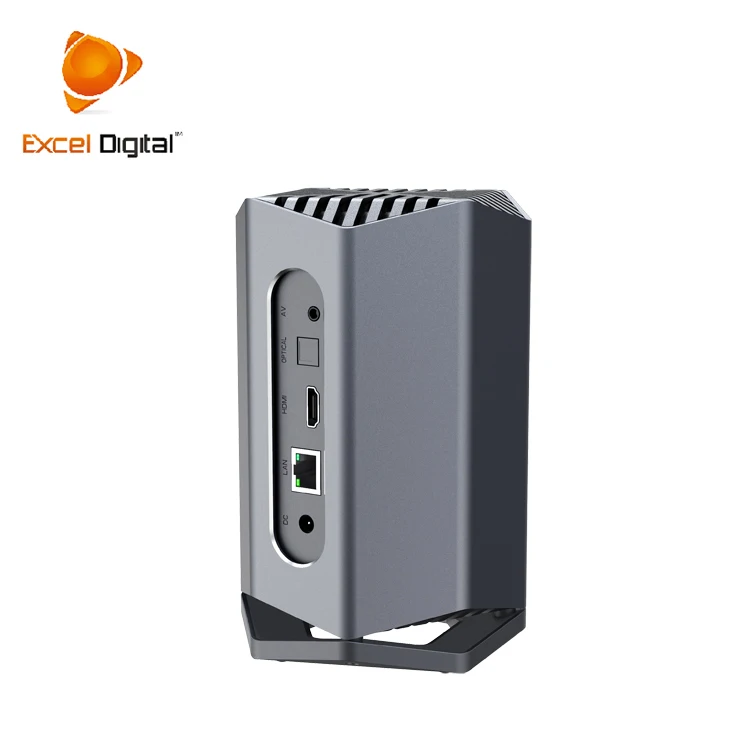 Excel Digital A95X max+ Amlogic S922X Android 9 Smart Tv Box Dual Wifi 4K 3D Smart Tv with Gamepad A95X max+