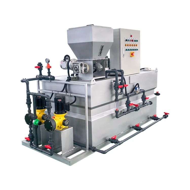 6000L Polymer Chlorine Dioxide Automatic Chemical Dosing System