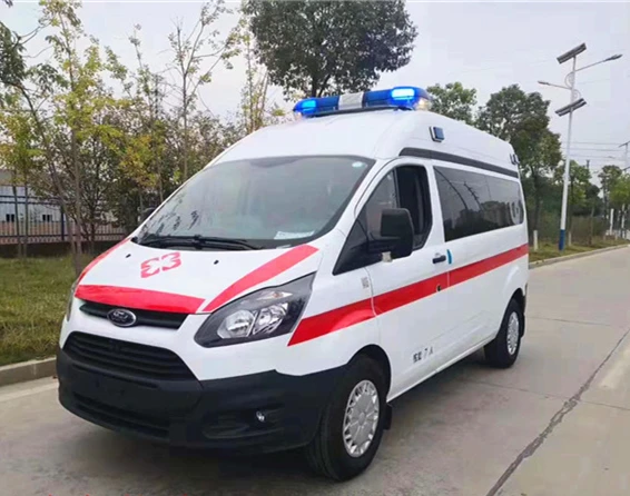 
Ford New Ambulance Vehicle Stretcher Bottom Price China Car Red White Nude Set Transit Medical Bulk Time Ship Color Wax 