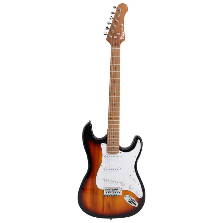 Yujing Music YST-01 guitar box guitar semi hollow Electric guitar with 3 single pickups