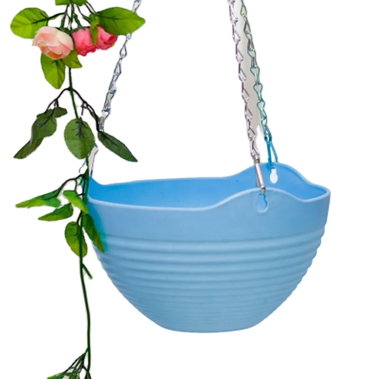 Small saucer white color creative flower pots  orchid for decoration hanging basket flower pot