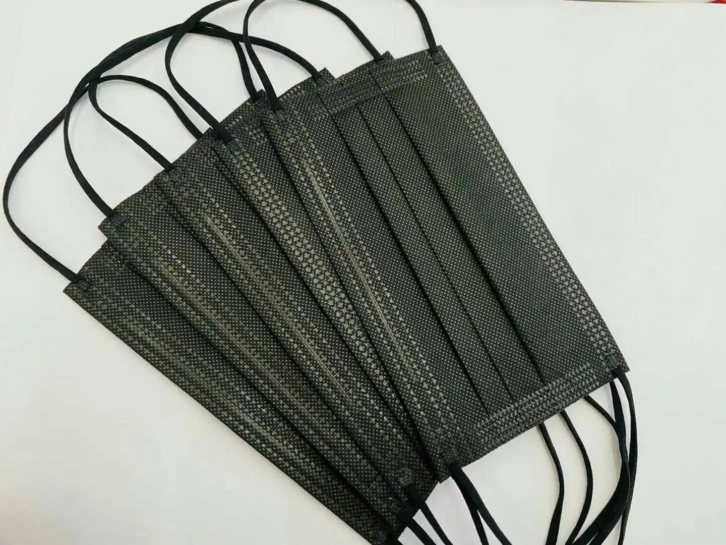 Three-layers Disposable Medical Black Face Masks