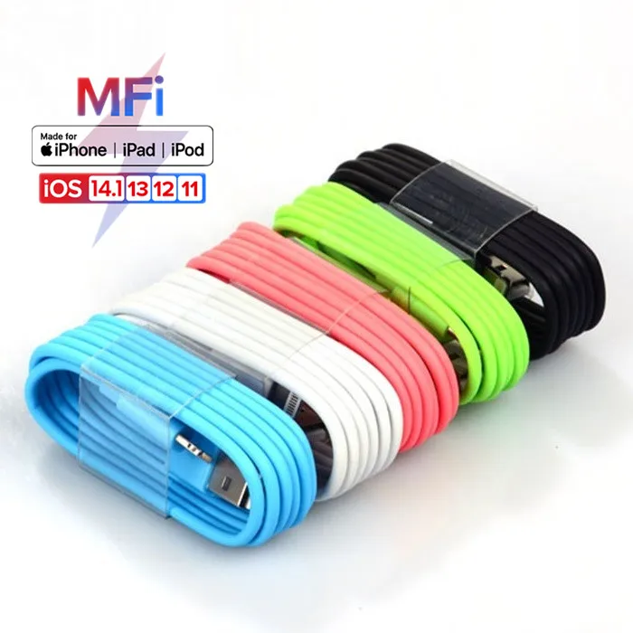 iAL1A OEM Original MFI Certified 8Pin USB A To Lighting Charge Cable 1M C89 IOS Mobile Phone Charging Data Cables For Iphone