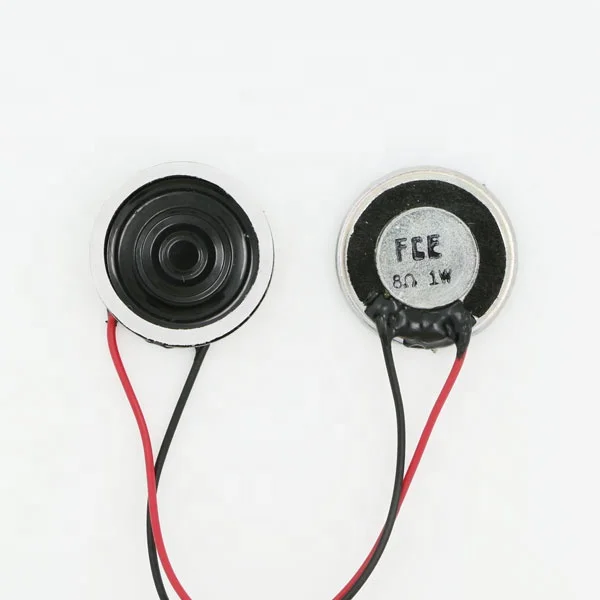 20mm 8 ohm 1W  miniature mylar speaker for  toy