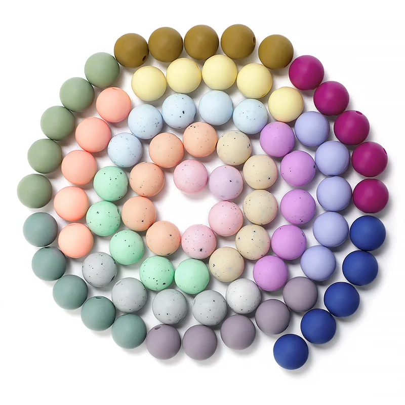 Silicone Beads Wholesale Baby Molars Koala Crown Cartoon Beads Animal Ornaments Diy Accessories Food Grade Teether Beads