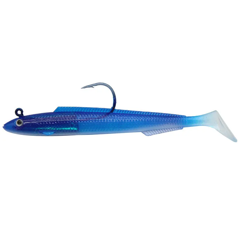 Nice price 150mm 30g 5in soft plastic sinking lures for jig heads