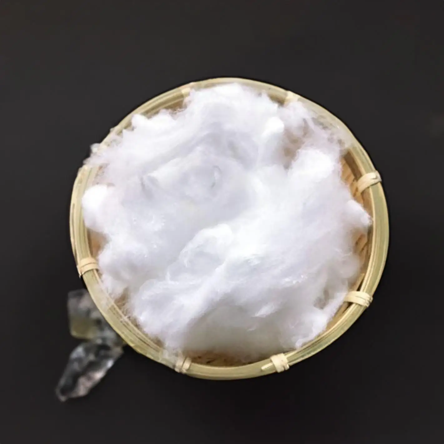 Polyester Fibre Price Black Viscose Rayon Staple Cellulose Fiber For Nonwoven Polyester Fabric