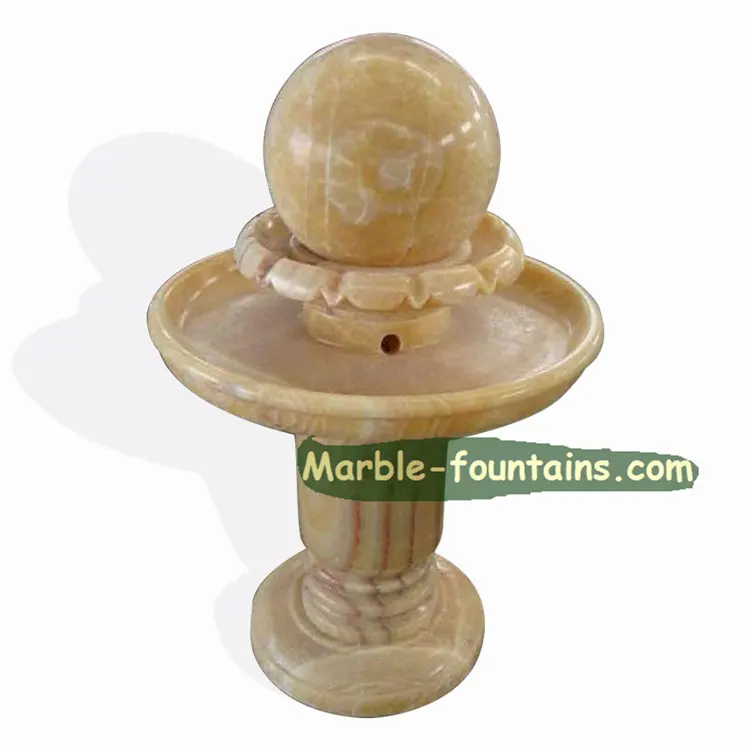 Garden Marble Stone Rolling Rotating Ball Water Fountain Black Granite Sphere Fountain Marble Fountain