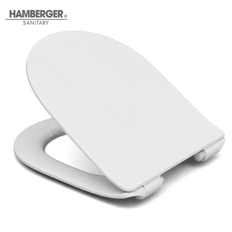 Hot Sale Factory Direct UF Cover Change D Shape WC Toilet Seat