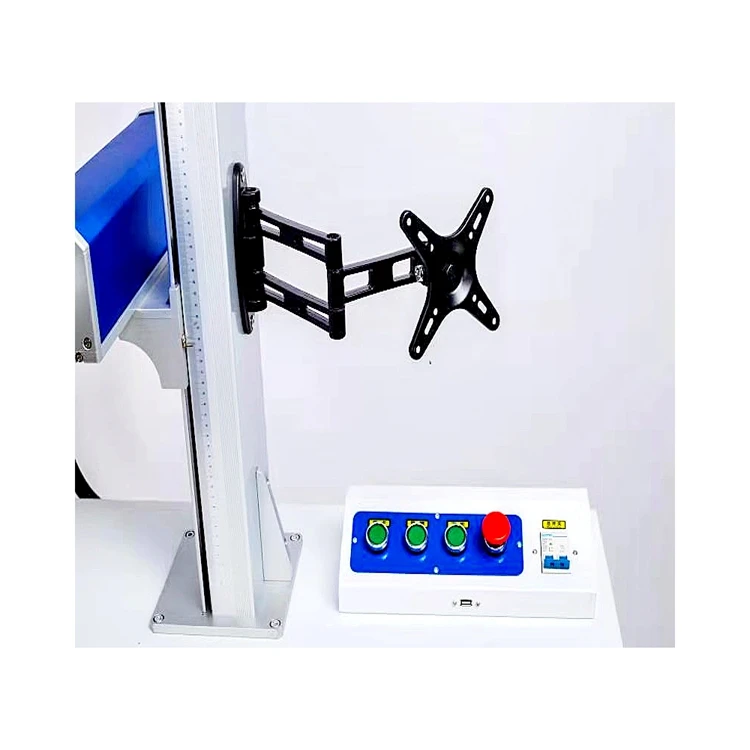 Wholesale cabinet type laser engraving machine metal desktop printing machines Shandong JUMING Brand printing logo machines