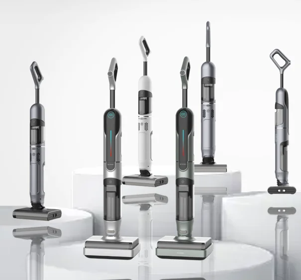 2024 New Household 12000pa Suction Wireless With Self-Cleaning and Voice Assistant All In One Smart Wet Dry floor Vacuum Cleaner