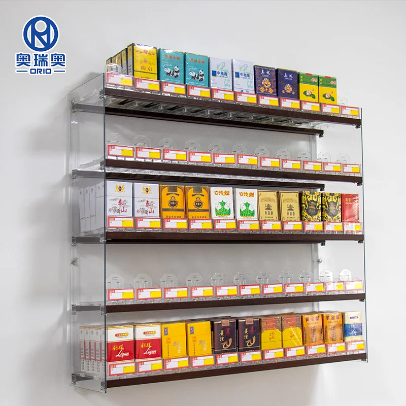 Tobacco display cabinet  Tobacco Shop Cigarette Display Racks  cigarettes shelves
