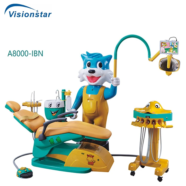 SJD-A800 China Supplier Cheap Price Dentistry Products Pediatric Kids Dental Chair for Children