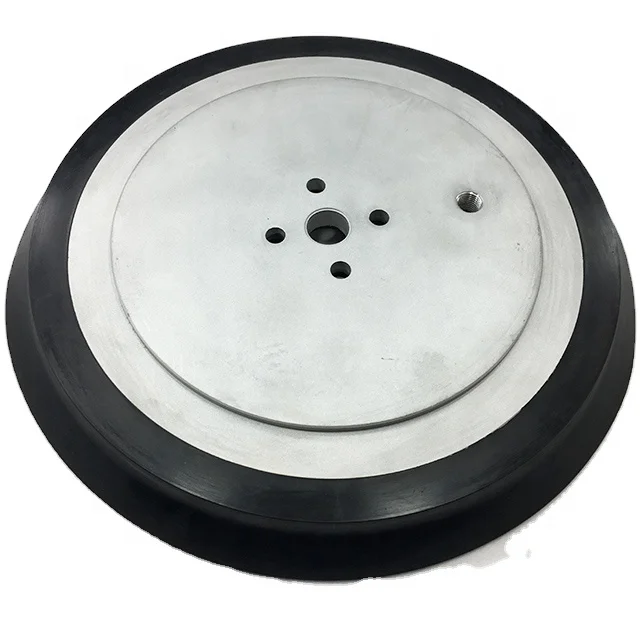 300MM flat rubber vacuum suction cups glass lifter