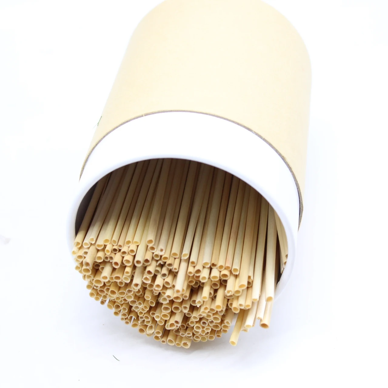 Natural Straws Wheat Straws for bar Accessories with paper tube packaging