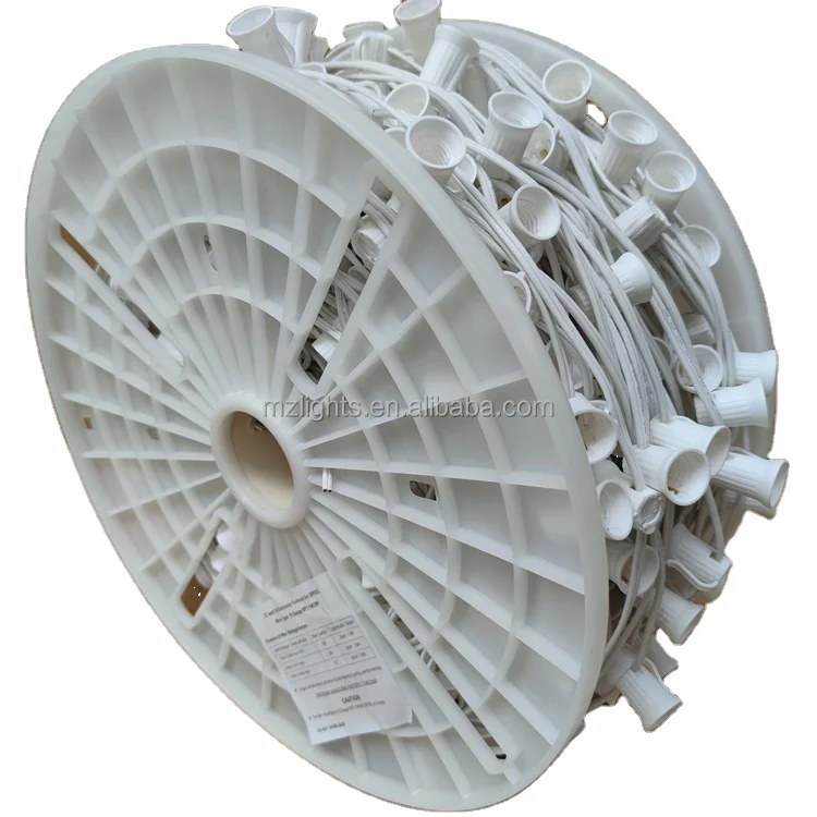 C9 1000 футов 12-дюймовая розетка Проволочная световая катышка SPT-1