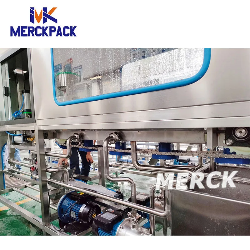 5 gallon bucket water washing filling capping machine 20liter barrel water bottling machine line bottle filler with sealer