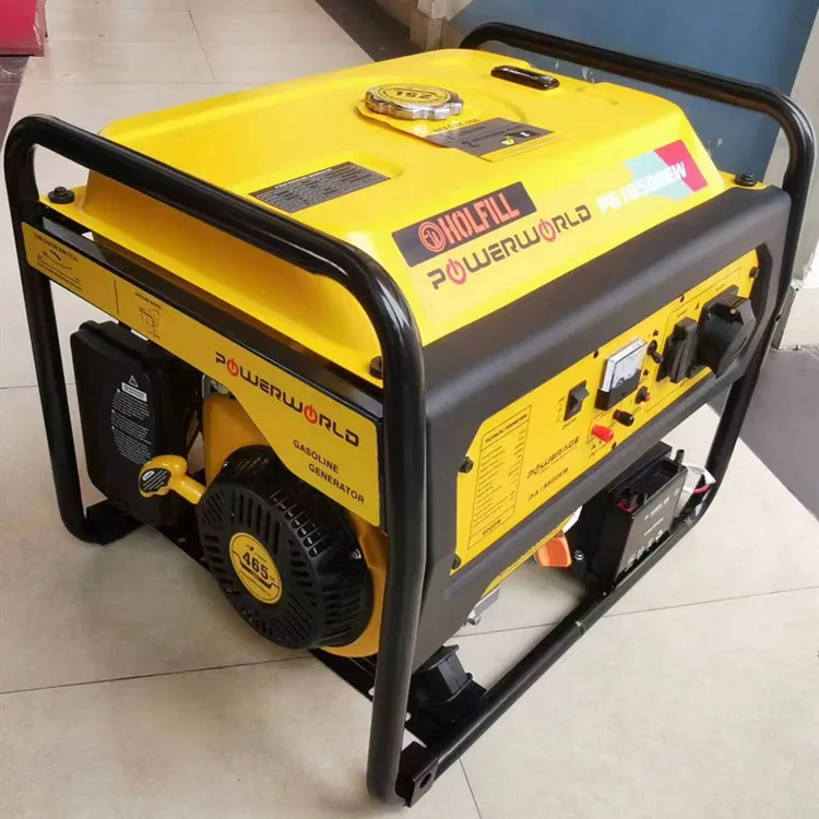 China 8500w Portable Gasoline Generators with Three Phase Electric Start