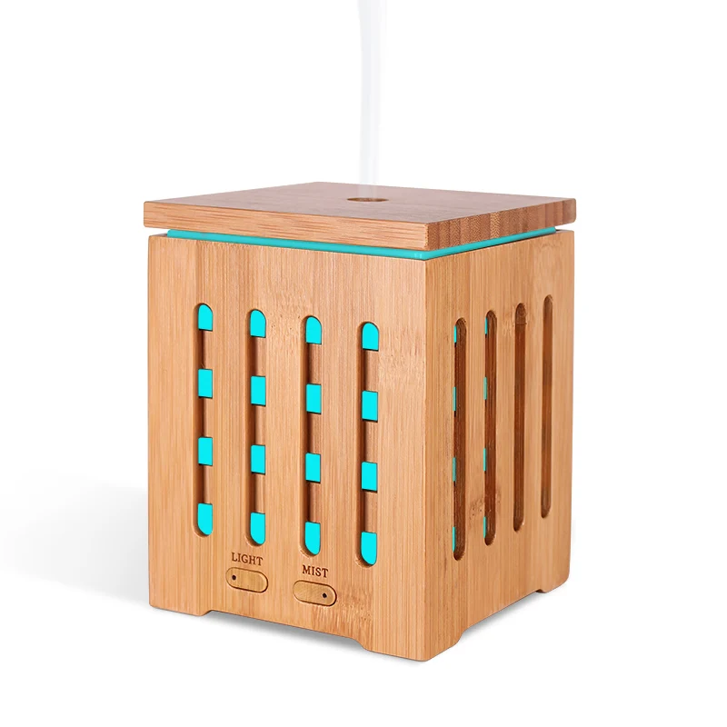 200ml Bamboo Fragrance Diffuser Humidifier Essential Oil Diffuser For Household Home Bedroom Air Mist Aromatherapy