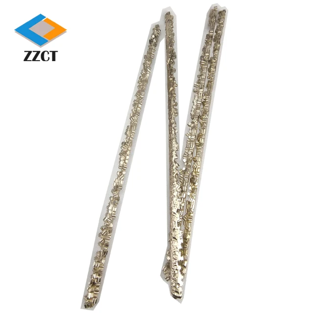 Composite Brazing Rods with Tungsten Carbide Grit in a Nickel/Bronze Alloy Matrix