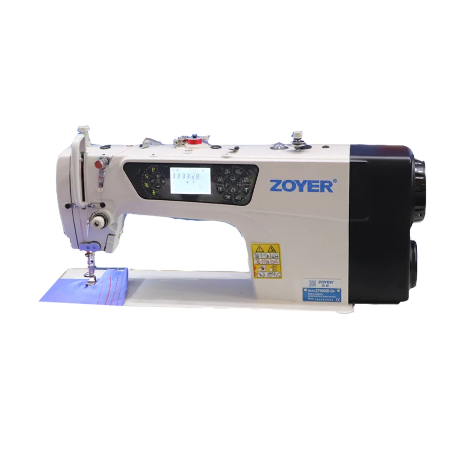 ZY9000XB-D4 Typical Industrial Leather Industrial Manufacture Single step Lockstitch T-Shirt Sewing Machines ZOYER