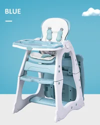 2021 Unique Design Portable children feeding chairs Baby Study Table And Chair
