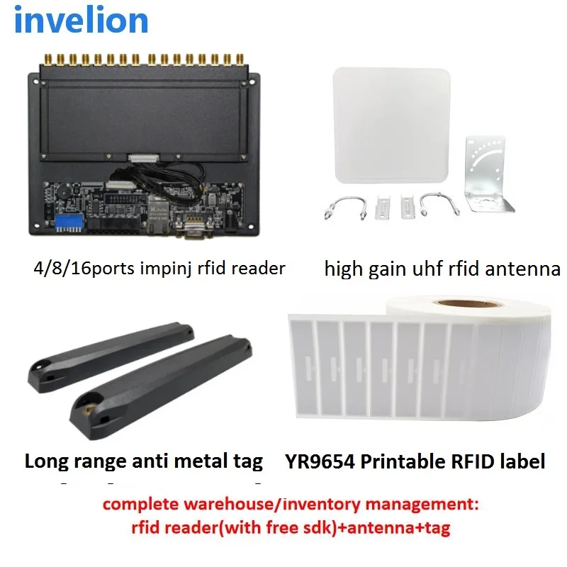 Отслеживание белья 1-7 м Impinj R2000 ручной Android 6 0 штрих-код 2D UHF RFID ридер для управления