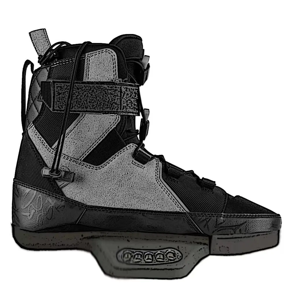 Factory direct sales customized wakeboard binding boot surfing shoes