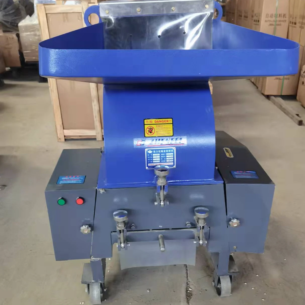 Best Selling Factory Direct Wholesale CE HUARE HSS400 OEM Bottle sheet plastic waste crusher