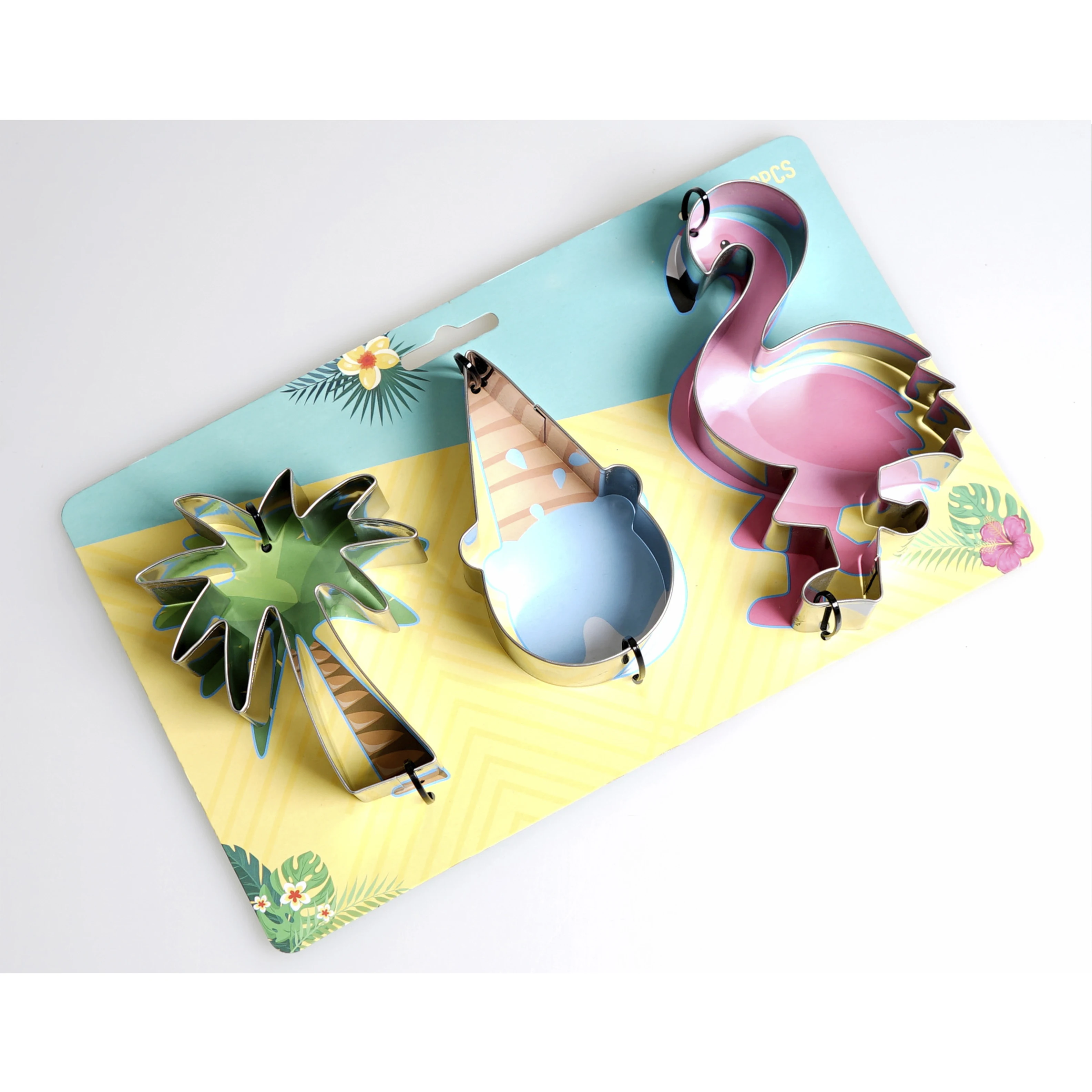 New Summer Beach Adventure Stainless Steel Cookie Cutter With 2 Sets Of Kitchenware