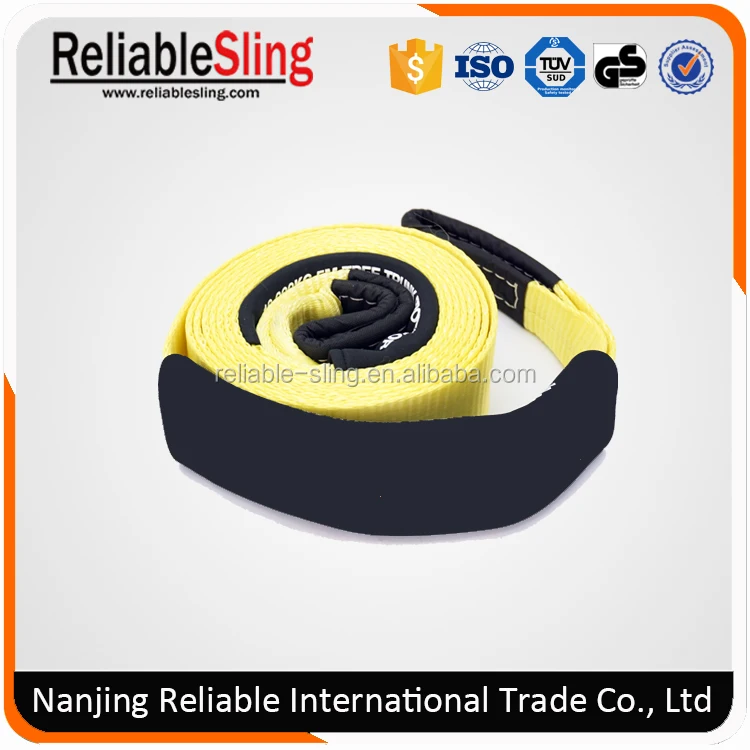 2021 New Technology Professional Manufacturing Import And Export Quality Polyester Tow Recovery Snatch Rope Strap