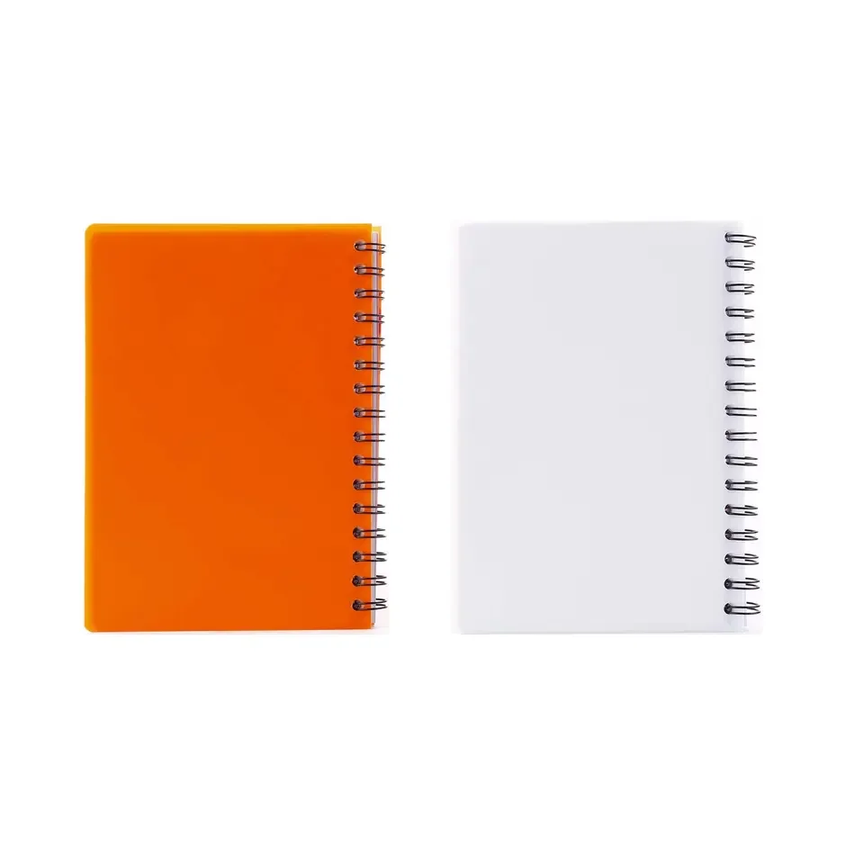 Big red lip PVC cover spiral wire binding journal planner  wholesale