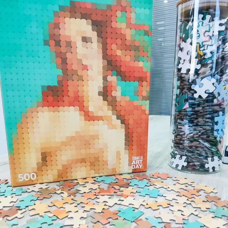 Custom 1000 Piece Paper Adult 3d Puzzle Games Manufacture Company Jigsaw Puzzle