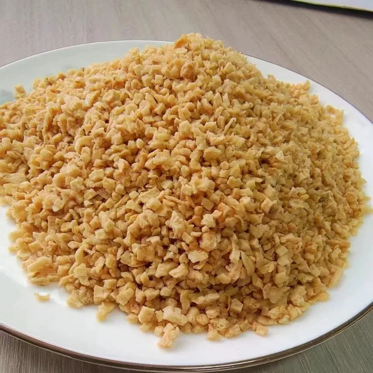 Crispy Fried Garlic Granules Cheap Price A Grade Quality  BRC Certified Chinese Fried Garlic Crisp