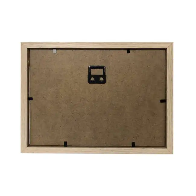 MDF Wooden  Message  Board Blackboard Map l Art Picture Frame with Clips 20x30cm