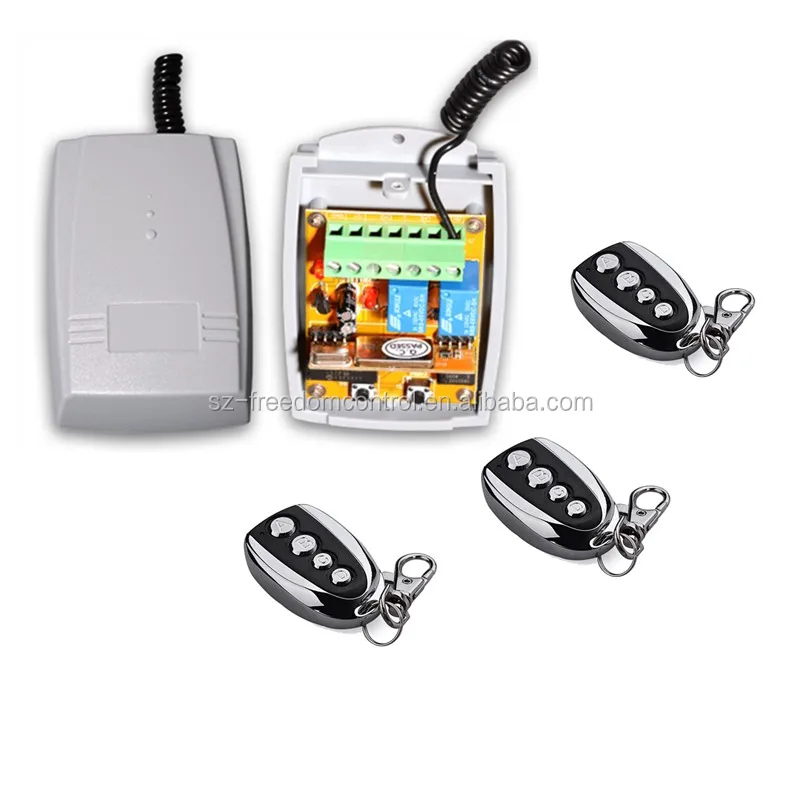 sliding gate 12/24v controller board universal receiver 433mhz