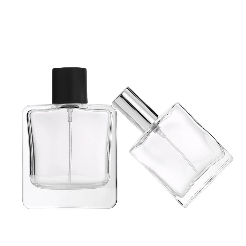 China Supplier Wholesale Convenient Glass 50ml Perfume Bottle 25ml for Cosmetic Perfume