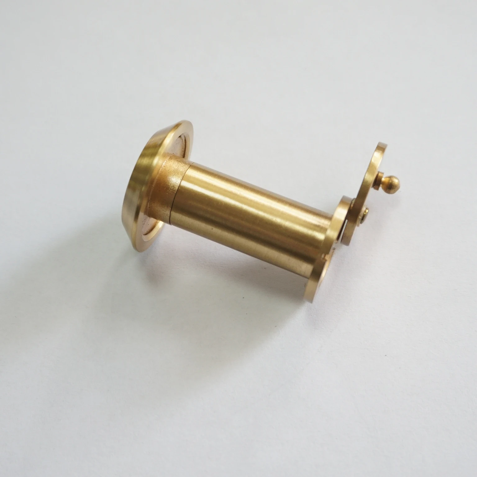180 degree door viewer brass peep hole with glass lens